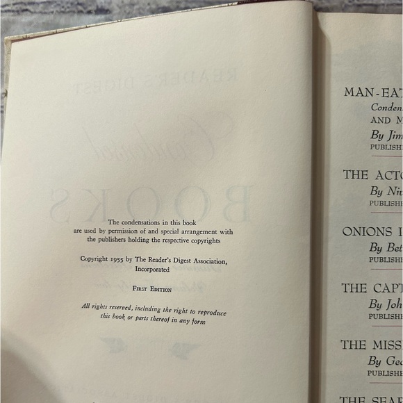 READER’S DIGEST CONDENSED HARDCOVER (2) BOOKS VOLUMES (4) & (XX11) VINTAGE - Picture 12 of 12